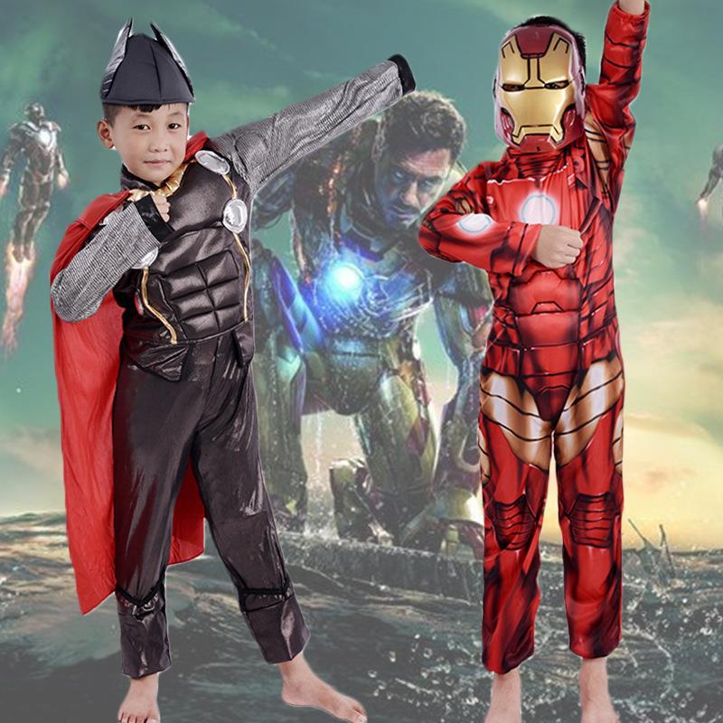 Halloween Kid Party Cosplay Ultraman Spiderman Costume
