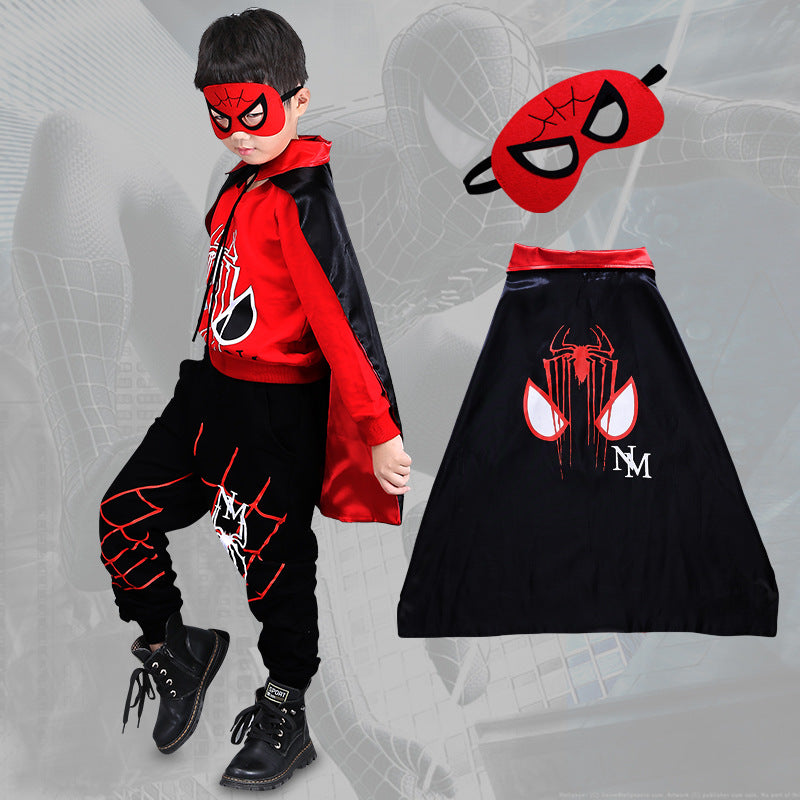 Halloween Kid Boy Autumn Set Performance 4 Pcs