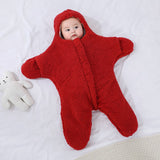 Baby Winter Thickened Anti-startle Wrapped Swaddling Sleeping Pajamas