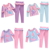 Kid Girl Split Body Conservative Cute Swimsuit