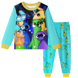 Halloween Door Costume Kids Spring Autumn Long Sleeve 2 Pcs Sets