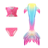 Kid Girl Swimsuit Mermaid Tail Swim Bikini