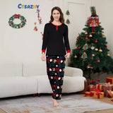 Family Matching Mother Daughter Decoration Pajamas