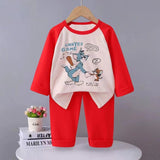 Kid Boy Girl Autumn Long Sleeved Pajamas