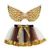 Kid Baby Girl Tutu Lining Performance Mesh Short Skirts