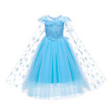Kid Baby Girl Elsa Christmas Frozen Princess Dress