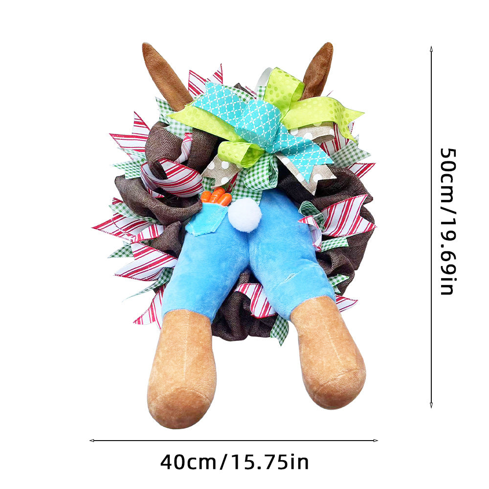 Easter Bunny Pendant Garland Home Decoration