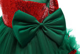 Kid Baby Girl Princess Tulle Christmas Shaggy Dresses