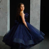 Kid Baby Girl Host Evening Princess Wedding Flower Dresses