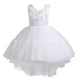 Kid Girl Sleeveless Gauze Princess Christmas Dresses