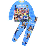 Kid Girl Furnishing Long Sleeve Home Pajamas