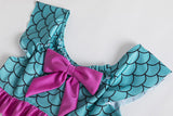 Toddler Girl Summer Cute Mermaid Swimsuit