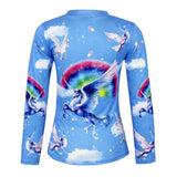 Kid Baby Boy Girl Spring Autumn Unicorn Cute Cartoon Print Loungewear Pajamas