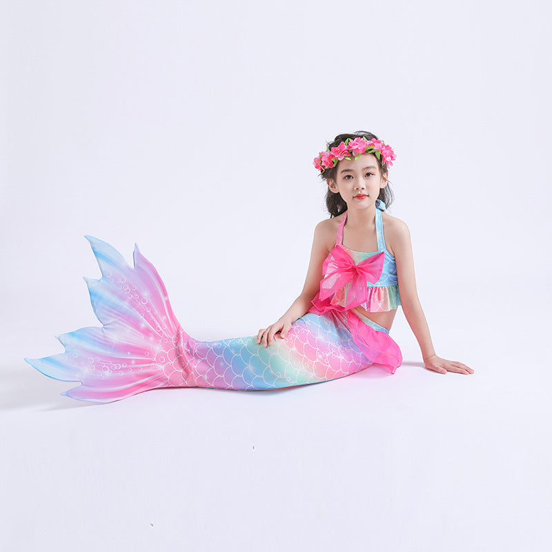 Kid Girls Mermaid Mermaid Tail Swimsuit