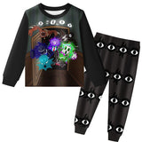 Kid Boy Pajamas Spring Autumn Halloween 2 Pcs Set