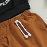 Halloween Baby Infant Sandwich Printed Long Sleeve 2 Pcs Set