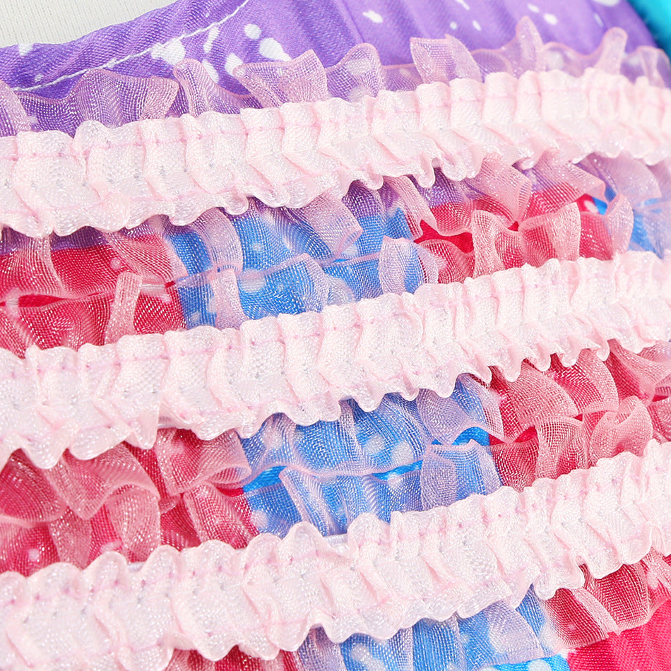 Kid Baby Girls Halloween Candy Hoop Dresses