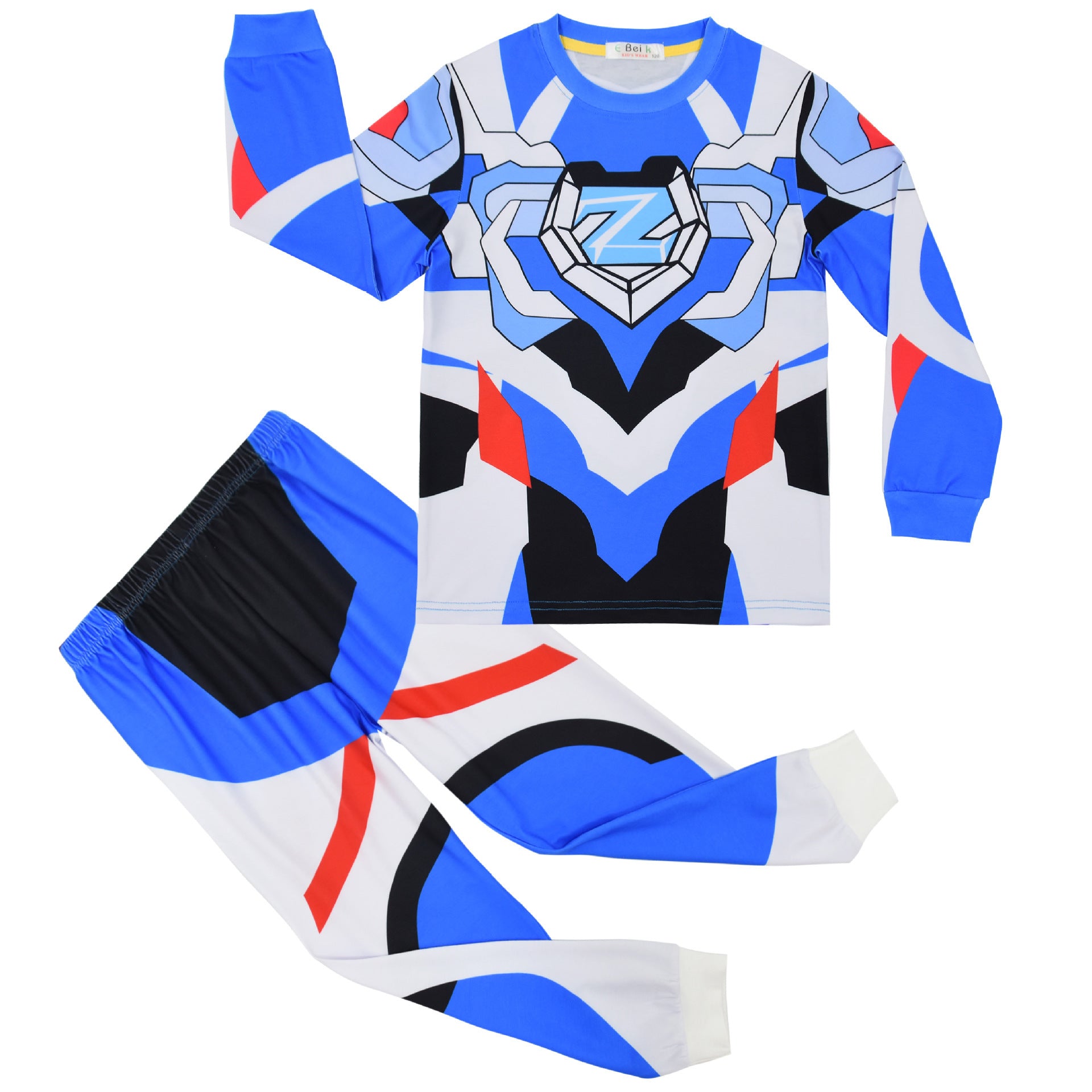 Spring Autumn Kid Boy Long Sleeved Pajamas