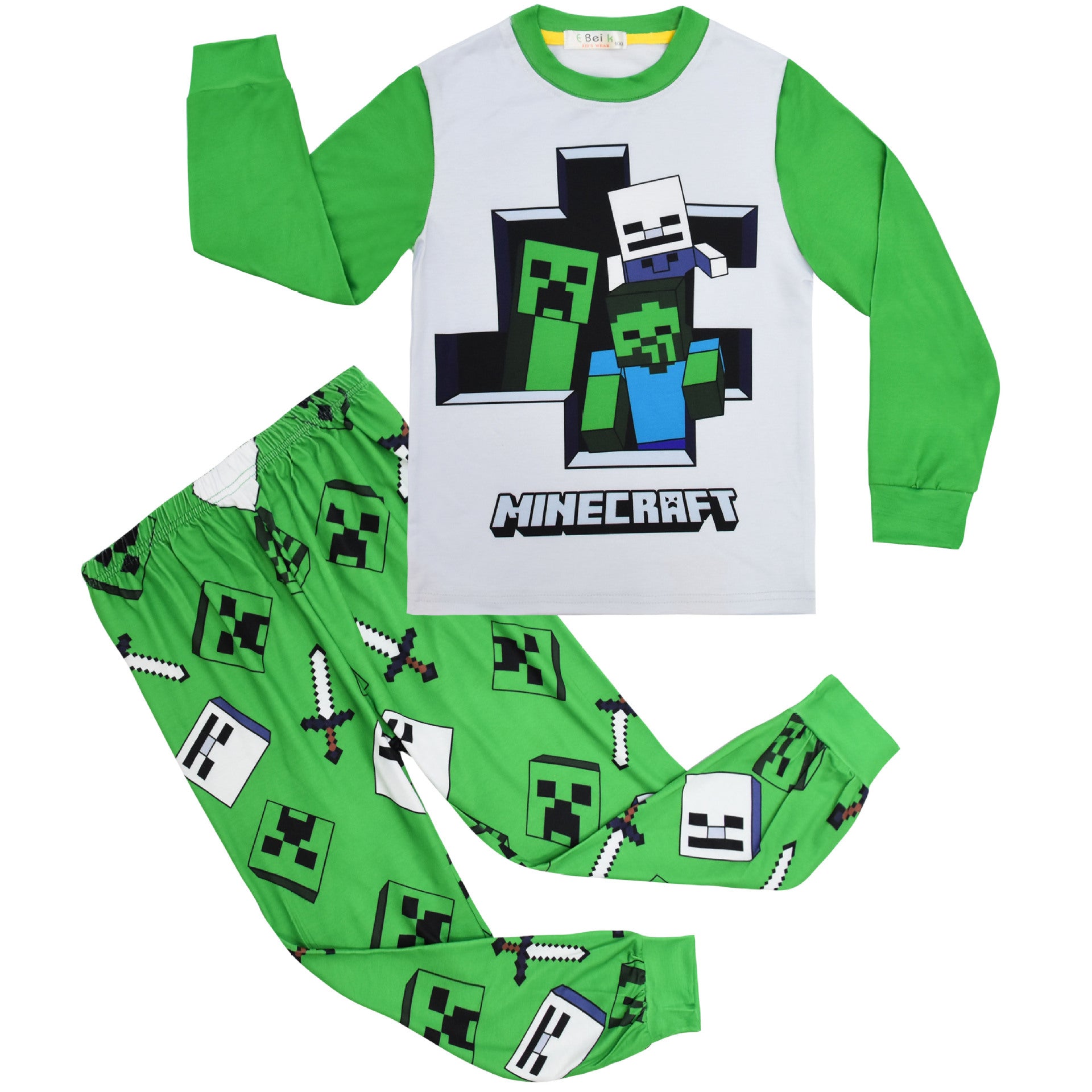 Kid Boy Explosive Models Long-sleeved Home Suit Pajamas