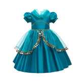 Kid Girl Halloween Princess Jasmine Dress