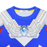 Spring Autumn Kid Boy Suit Pajamas 2 Pcs Sets