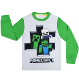 Kid Boy Explosive Models Long-sleeved Home Suit Pajamas