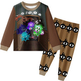 Kid Boy Pajamas Spring Autumn Halloween 2 Pcs Set