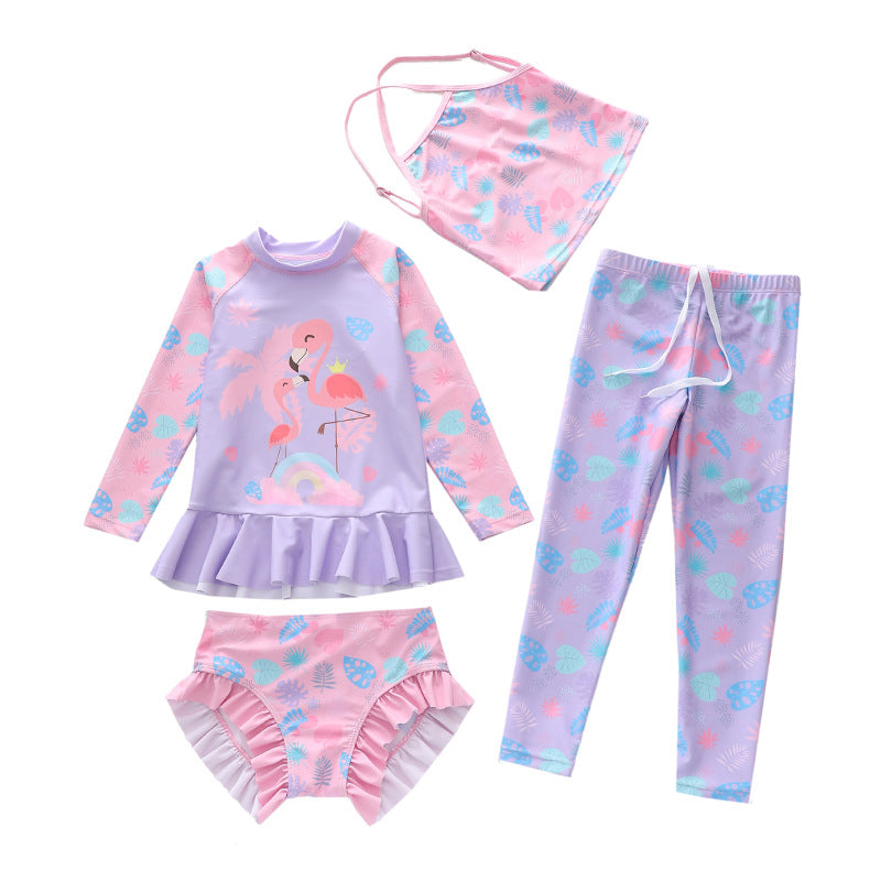 Kid Baby Girl One-piece Swimsuit