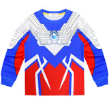 Spring Autumn Kid Boy Suit Pajamas 2 Pcs Sets