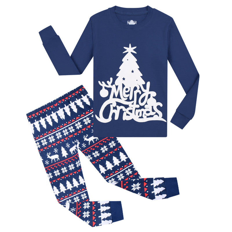 Kid Baby Boy Christmas Halloween Loungewear Pajamas