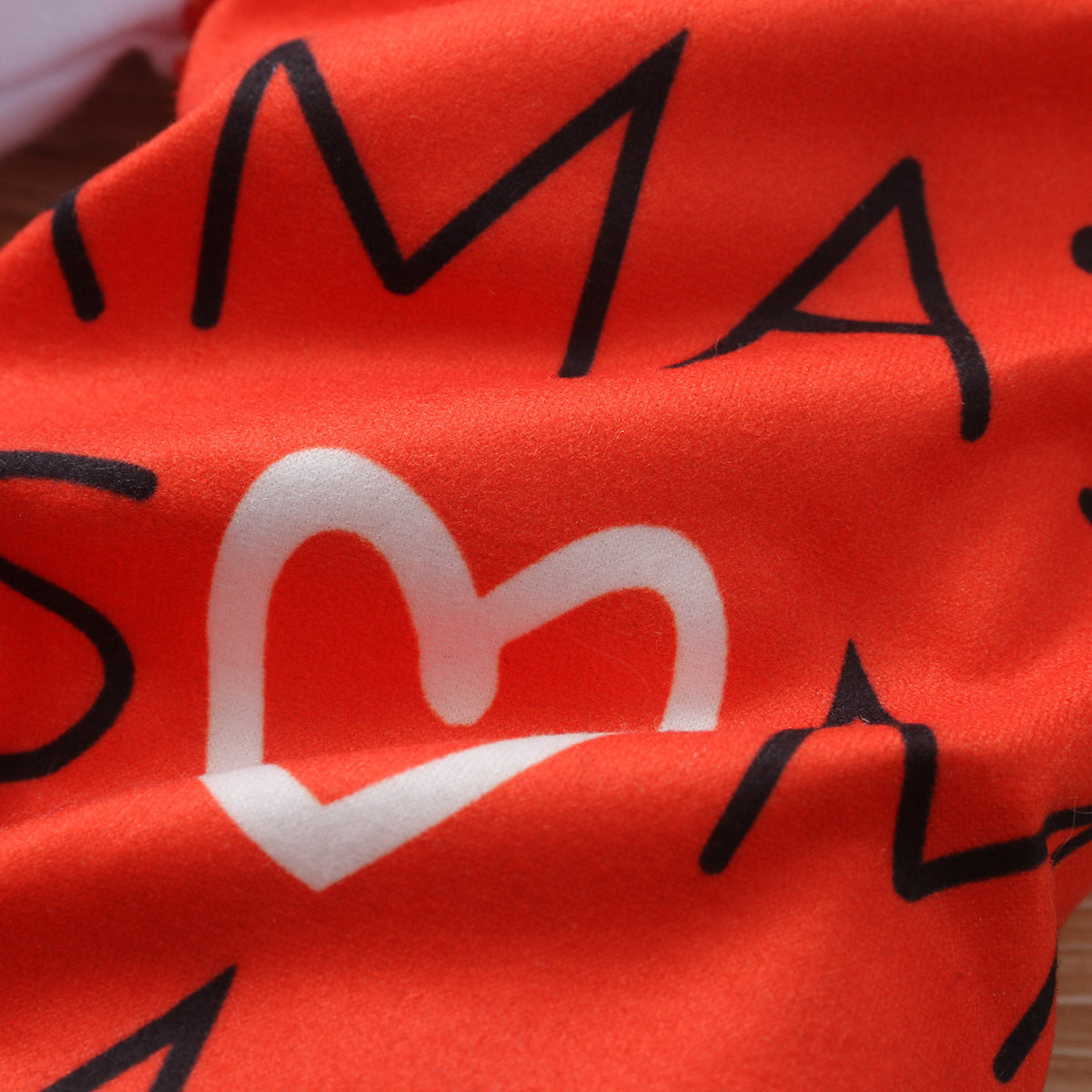 Newborn Baby Boy Full Moon Spring Autumn Letter Printed Rompers