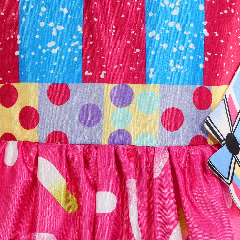 Kid Baby Girls Halloween Candy Hoop Dresses