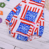 Baby Independence Day Tassel Print Bodysuit