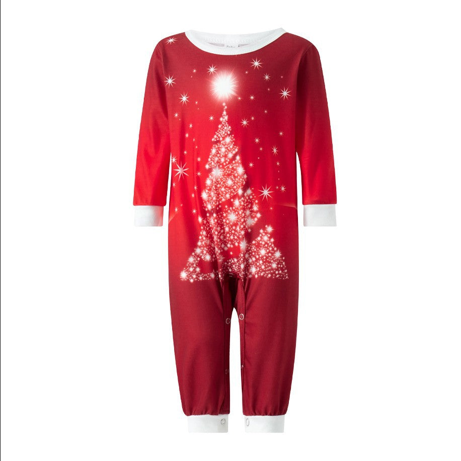 Family Matching Parent-child Cotton Foreign Loose Pajamas