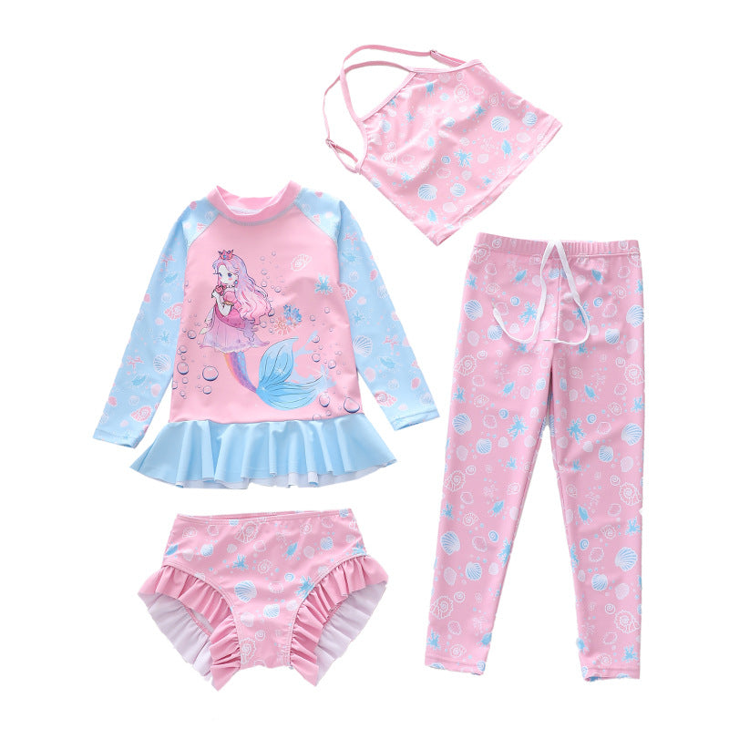 Kid Baby Girl One-piece Swimsuit