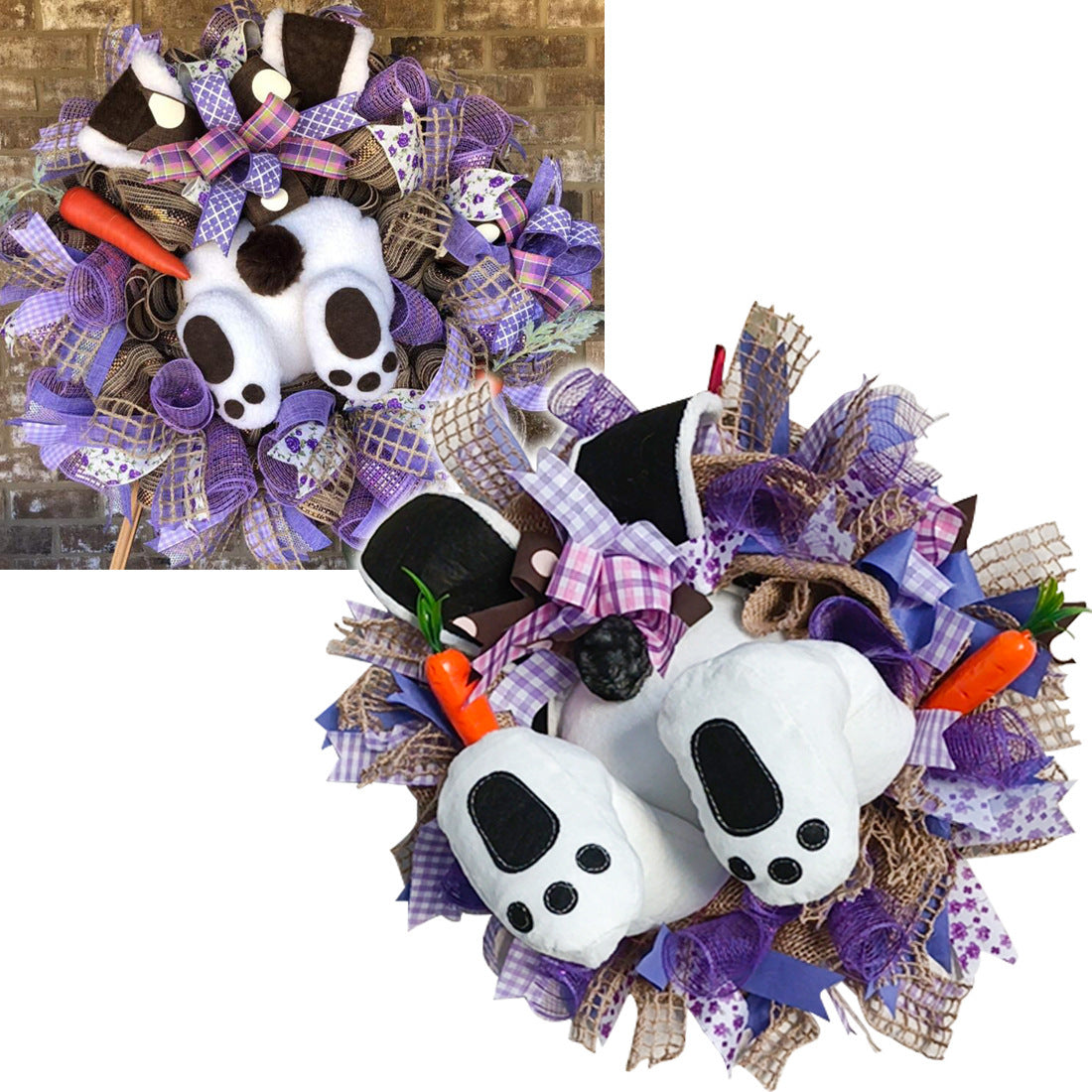Easter Bunny Pendant Garland Home Decoration