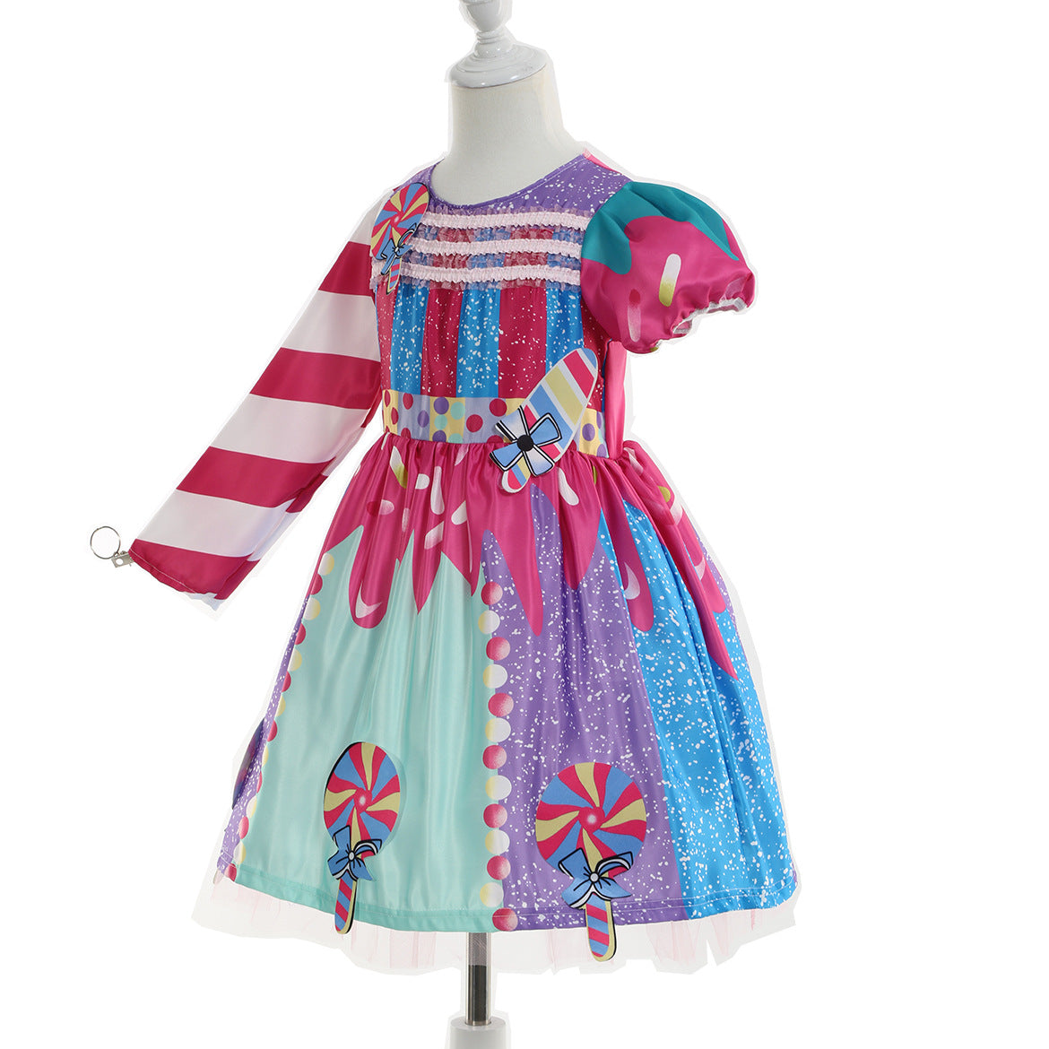 Kid Baby Girls Halloween Candy Hoop Dresses