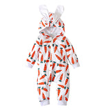 Baby Boys Girl Spring Autumn Cartoon Long Sleeve Bodysuits Rompers