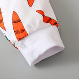 Baby Boys Girl Spring Autumn Cartoon Long Sleeve Bodysuits Rompers