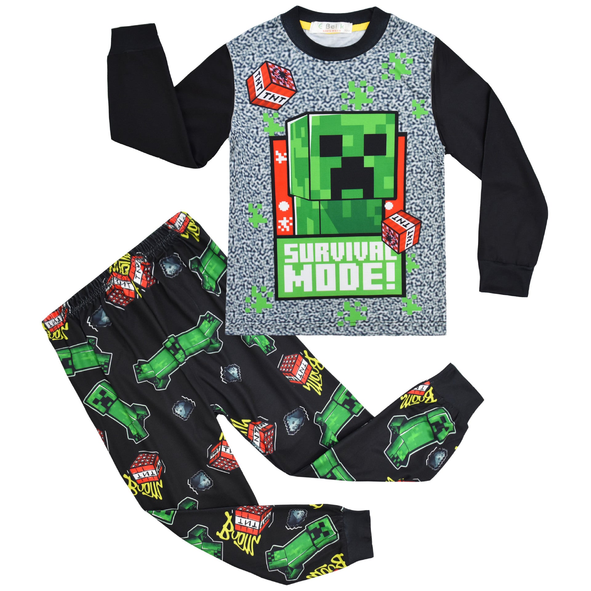 Kid Boy Long Sleeved Home Autumn Winter Pajamas