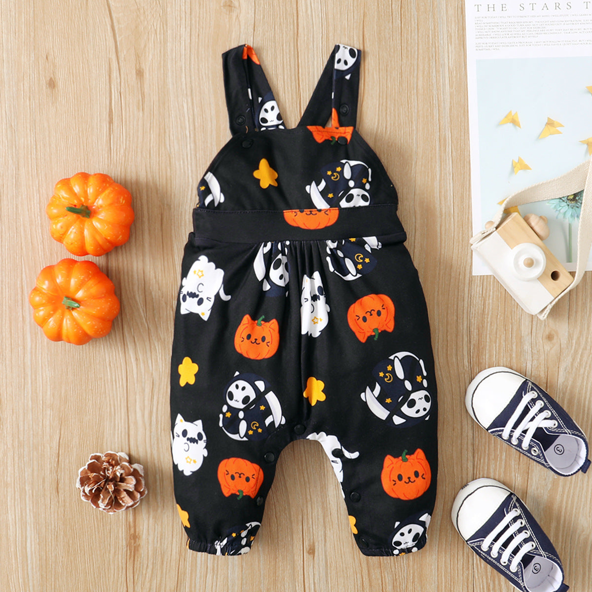 Baby Toddler Halloween Printed Cartoon Pants