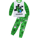 Kid Boy Explosive Models Long-sleeved Home Suit Pajamas