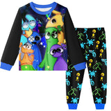 Halloween Door Costume Kids Spring Autumn Long Sleeve 2 Pcs Sets