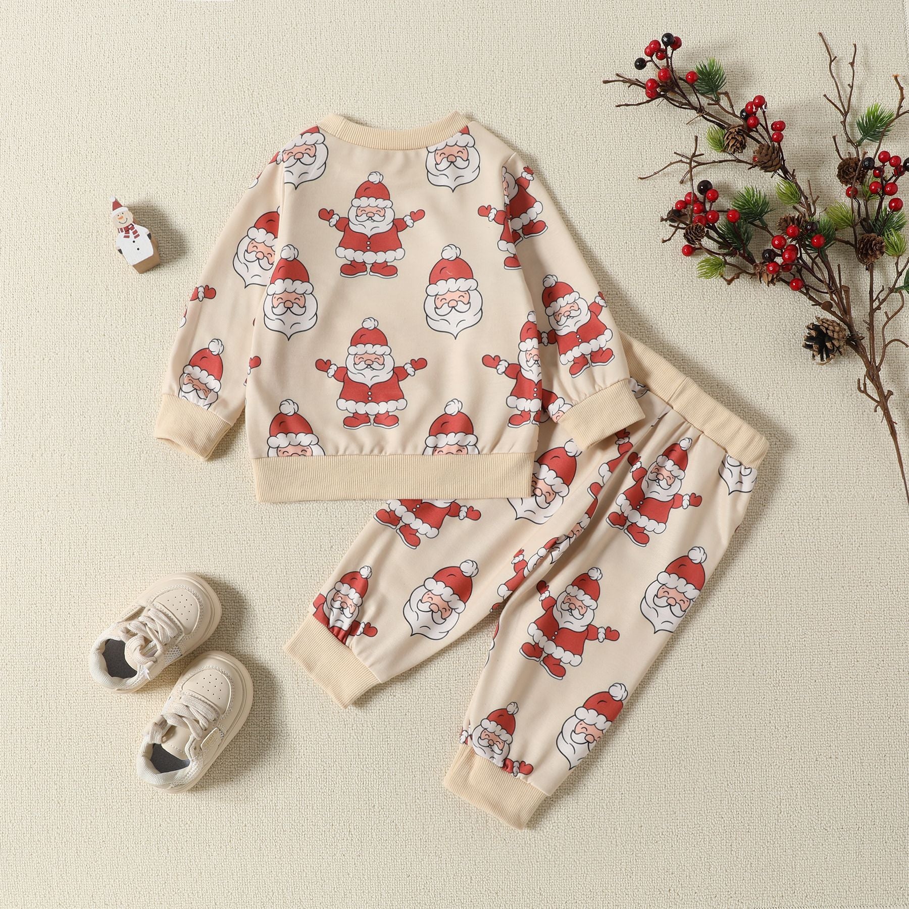 Halloween Kid Baby Boy Pumpkin Print 2 Pcs Set
