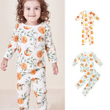 Kid Baby Girl Boy Autumn Long Sleeve Cotton Soft Comfortable Pajamas