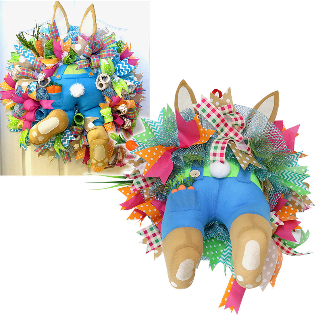 Easter Bunny Pendant Garland Home Decoration