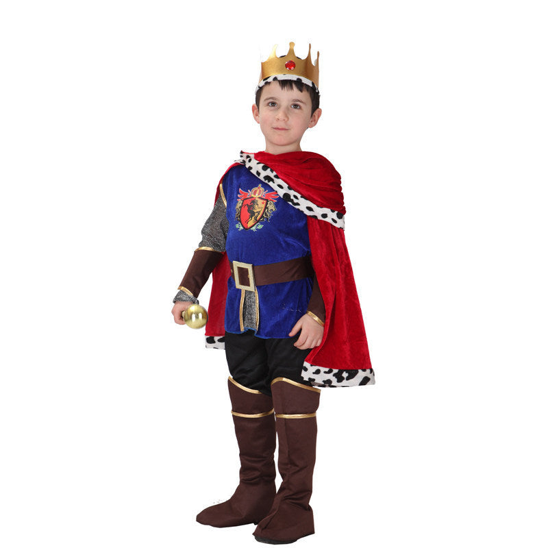 Halloween Kid Boy Makeup Ball Party Performance Costume Cosplay