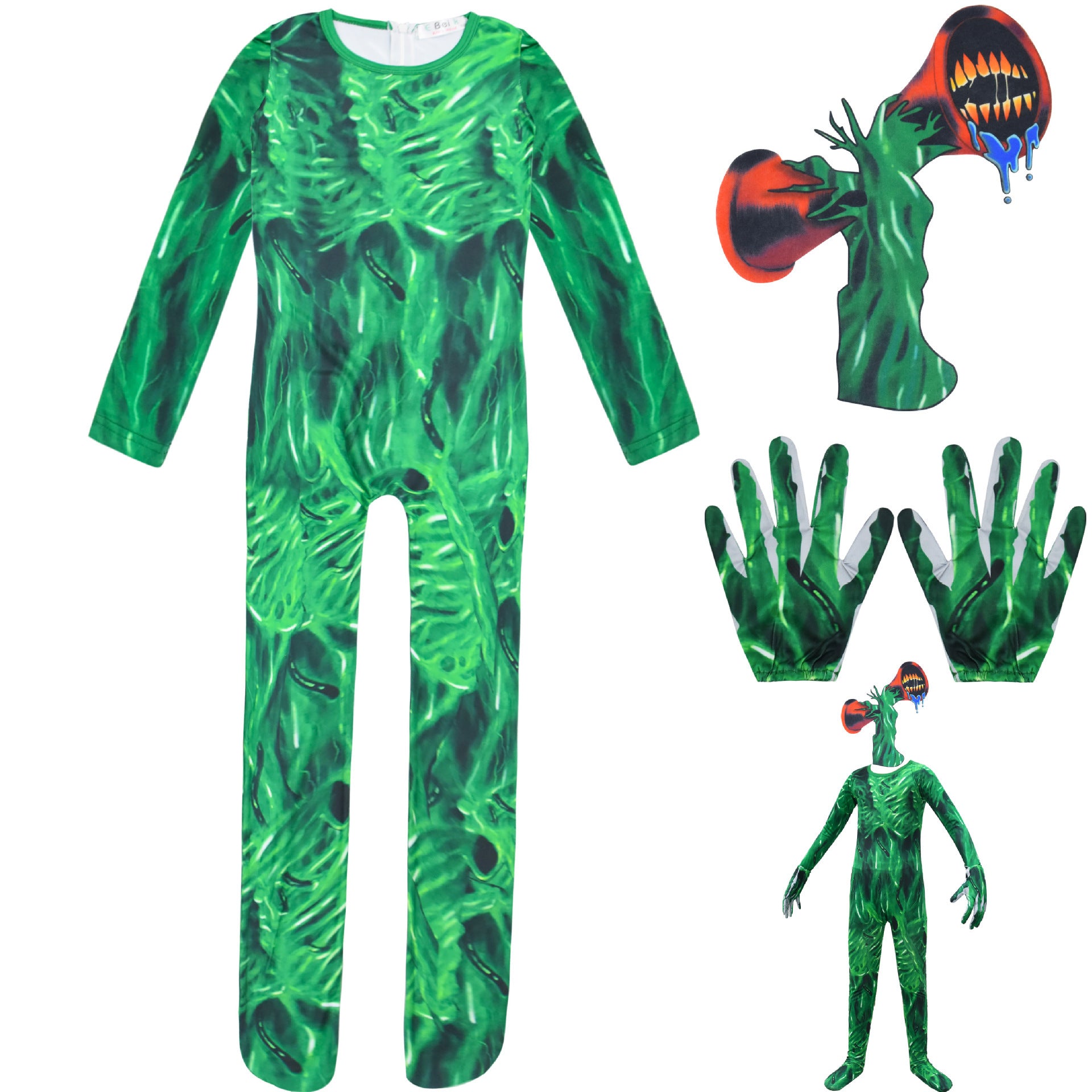 Kid Boy Halloween Cosplay Costume Pajamas