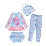 Kid Baby Girl One-piece Swimsuit