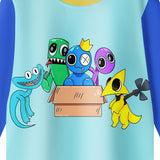 Halloween Kid Door Costume Spring Autumn Long Sleeve 2 Pcs Set